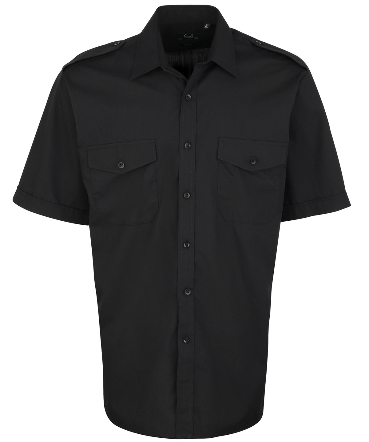 Short Sleeve Pilot Shirt - Image 2
