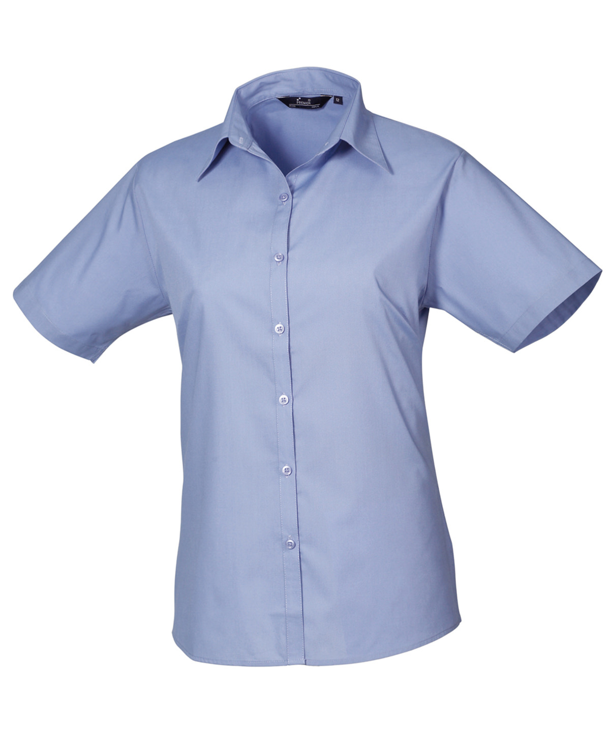 Women'S Short Sleeve Poplin Blouse - Image 9