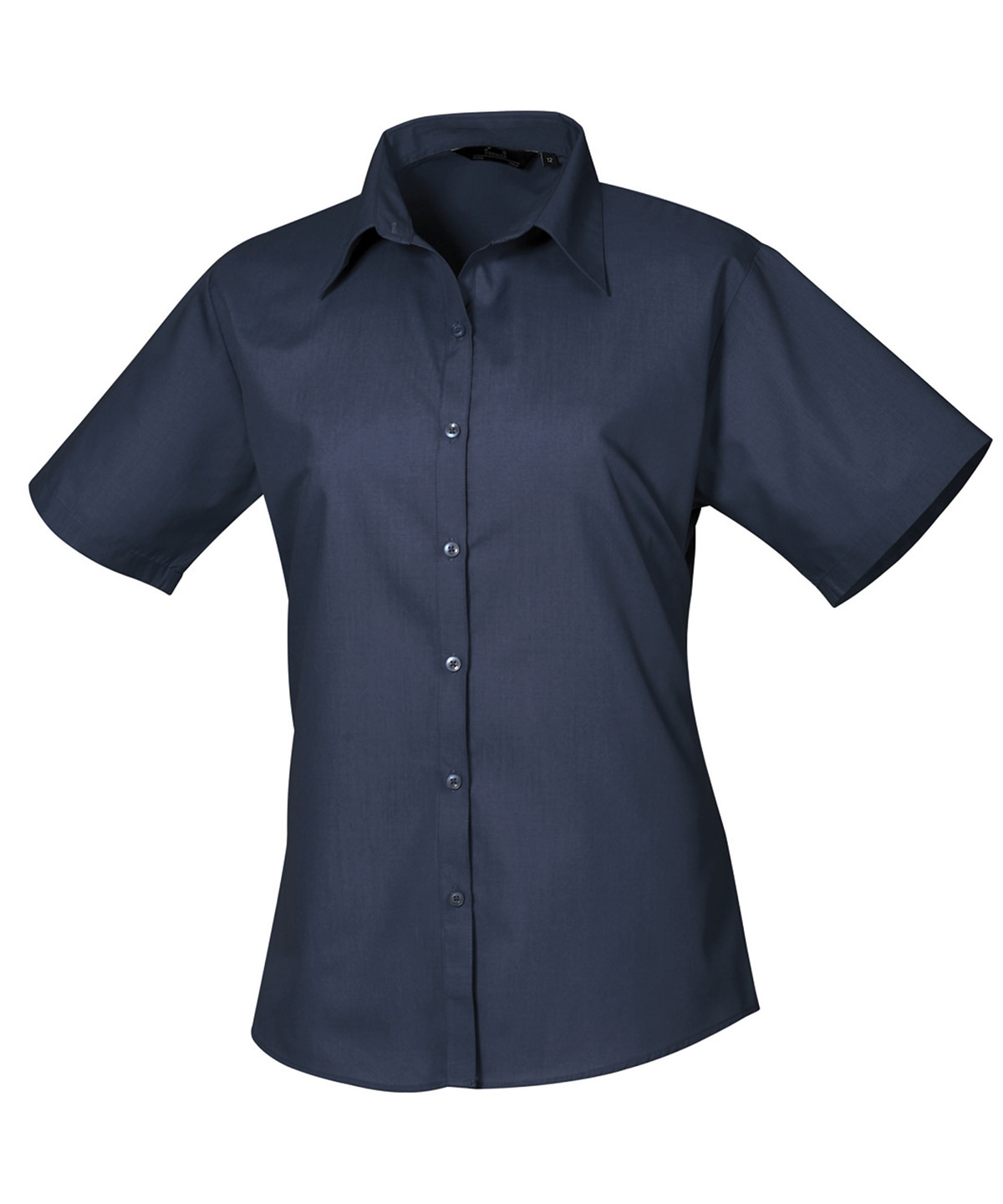 Women'S Short Sleeve Poplin Blouse - Image 10
