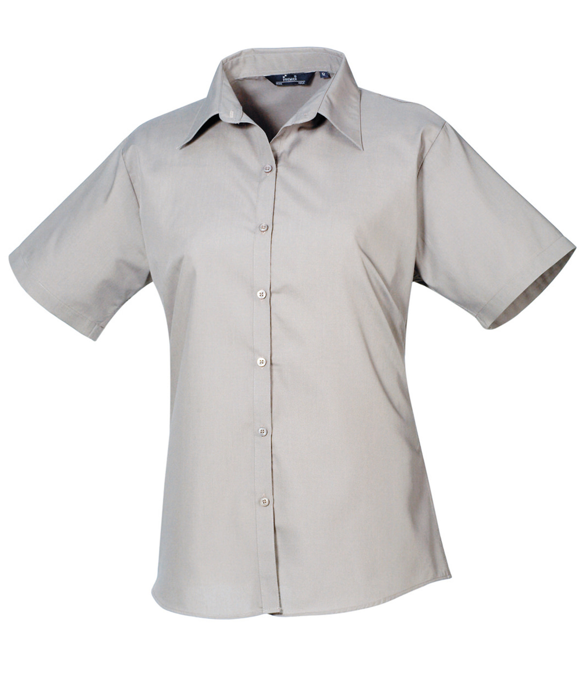Women'S Short Sleeve Poplin Blouse - Image 15