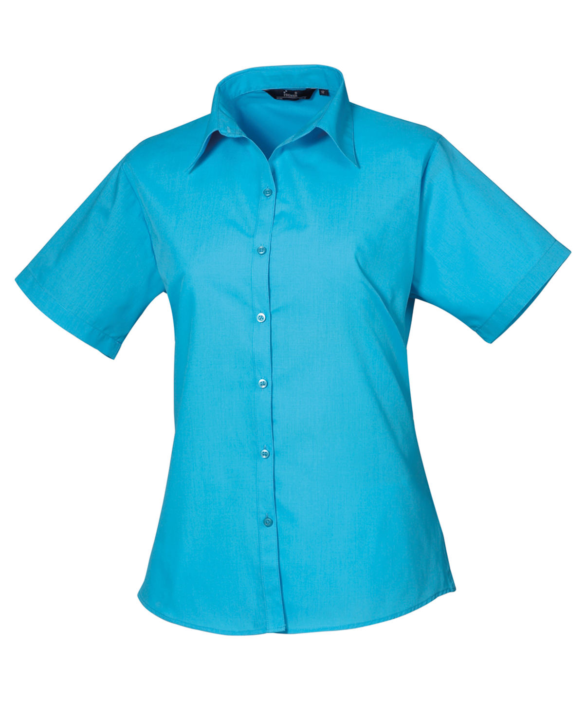 Women'S Short Sleeve Poplin Blouse - Image 17