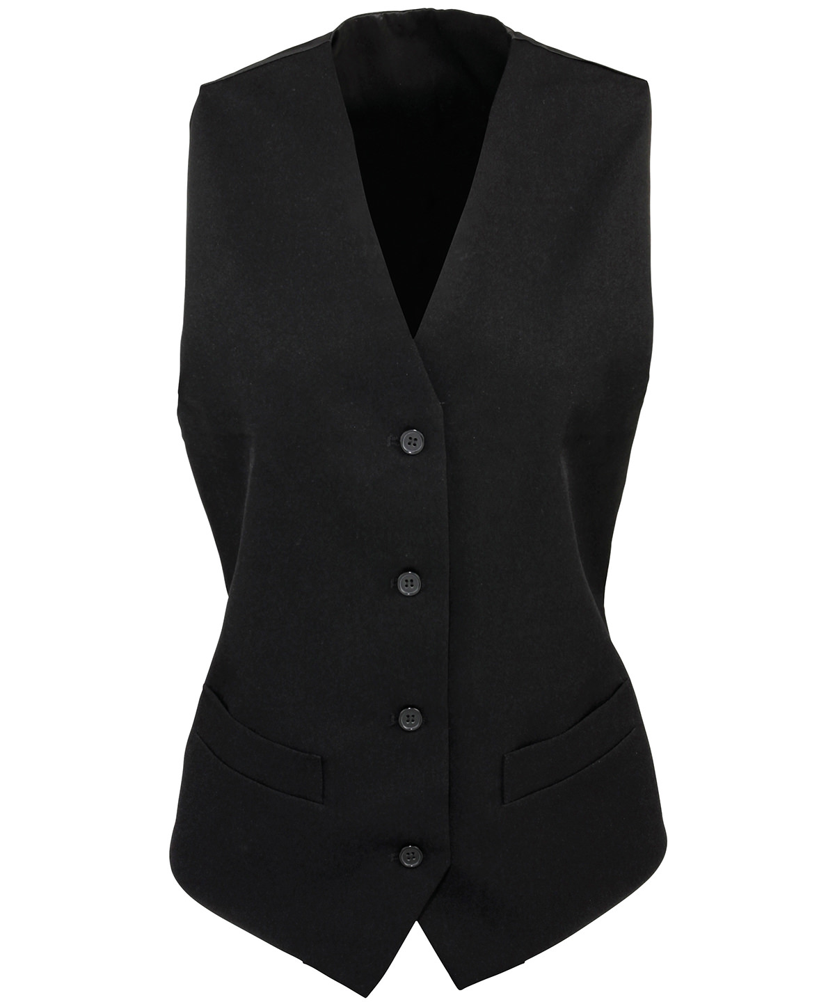 Women'S Lined Polyester Waistcoat - Image 2