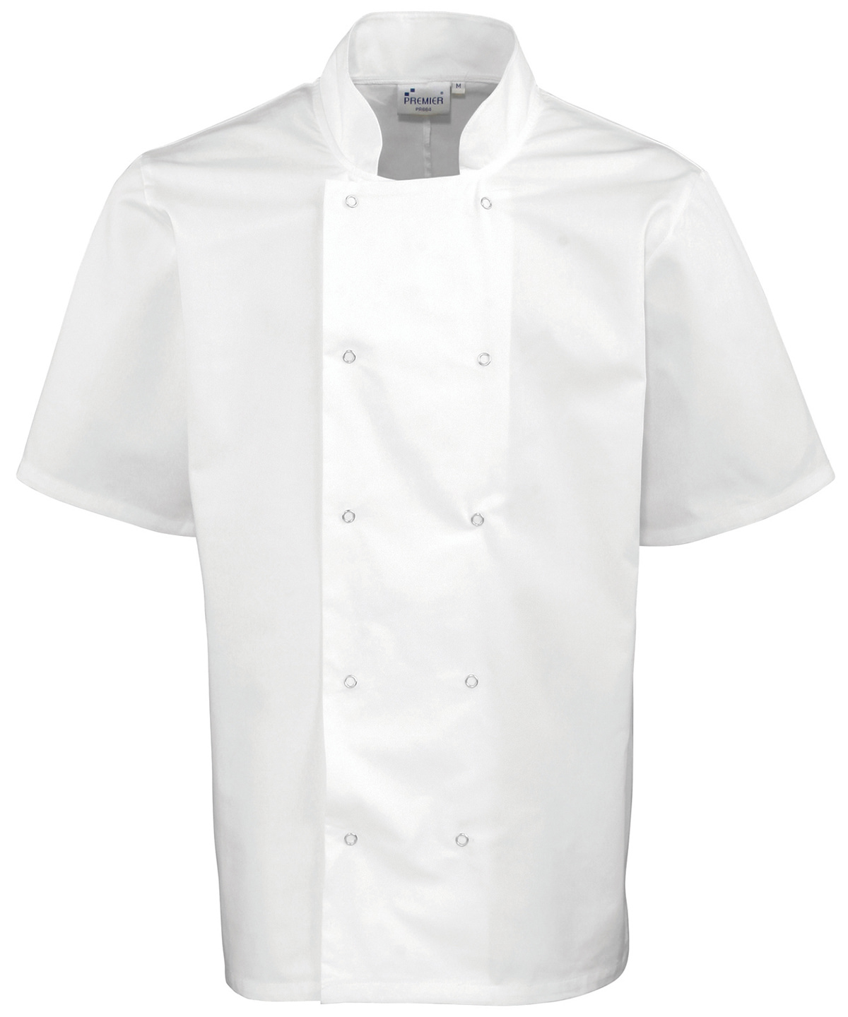 Studded Front Short Sleeve Chef'S Jacket - Image 3