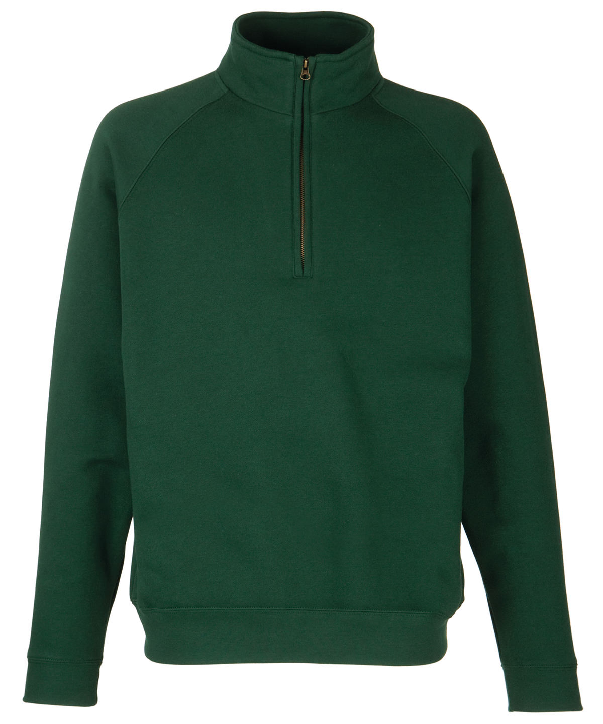 Premium 70/30 Zip-Neck Sweatshirt - Image 3