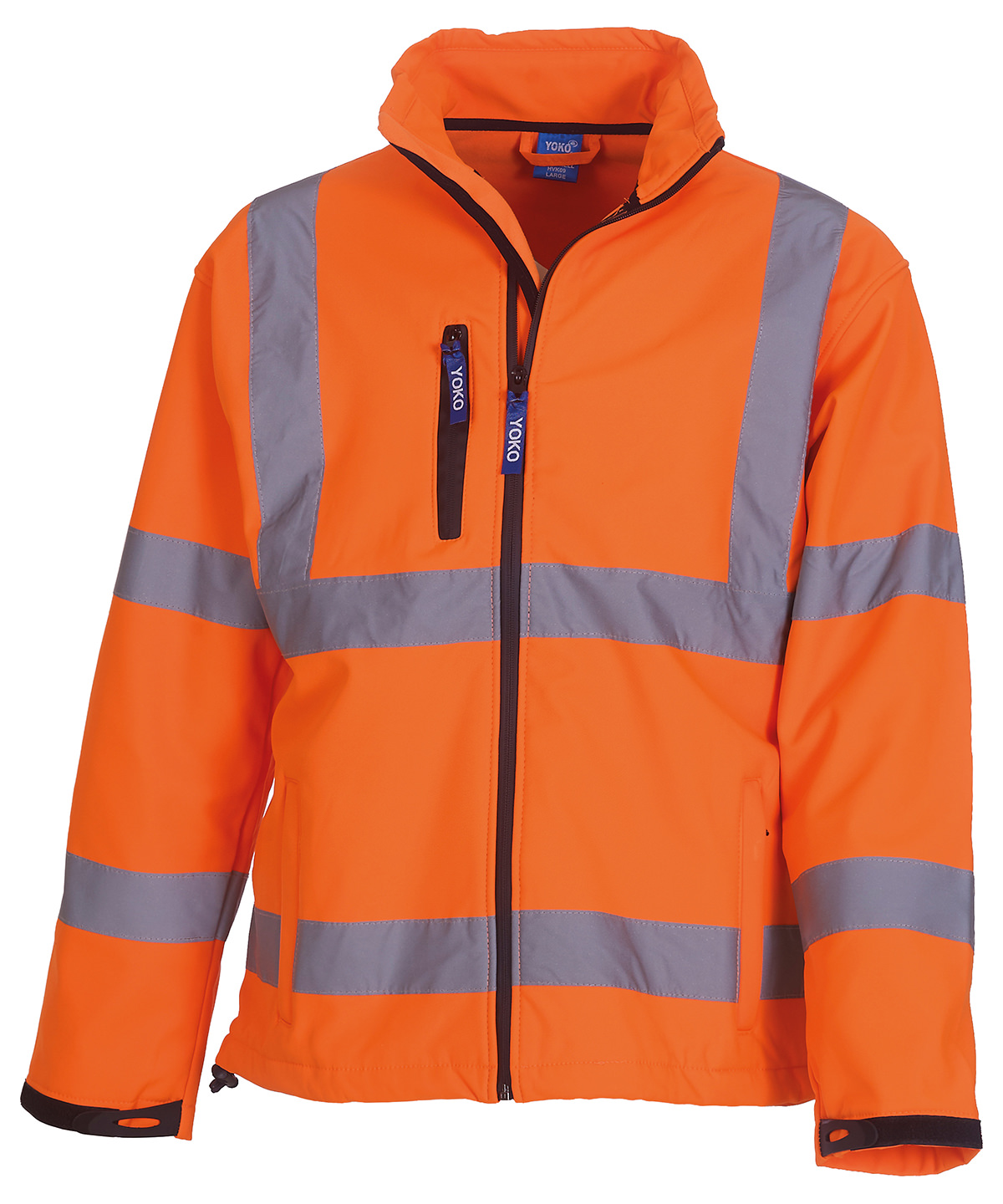 Hi-Vis Softshell Jacket - Image 4