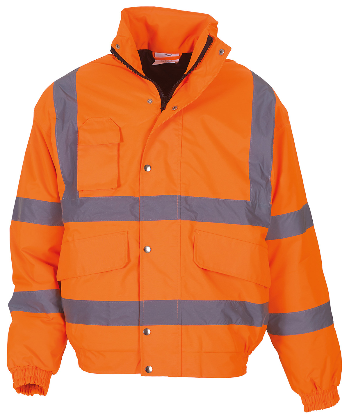 Hi-Vis Classic Bomber Jacket - Image 4