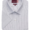 Brook Taverner Roccella Men's S/S Shirt Blue/White
