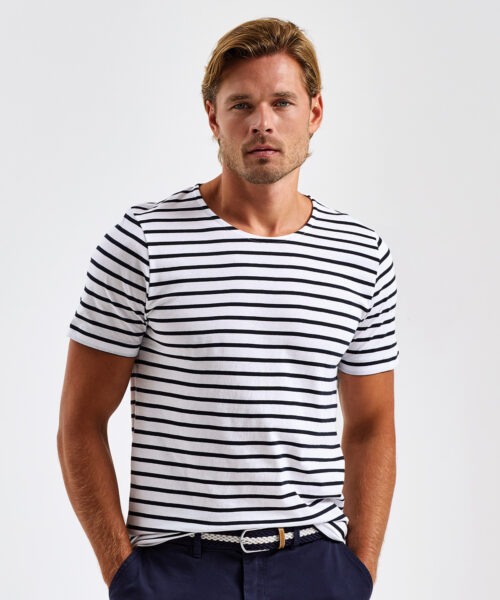 Men'S Marinière Coastal Short Sleeve Tee