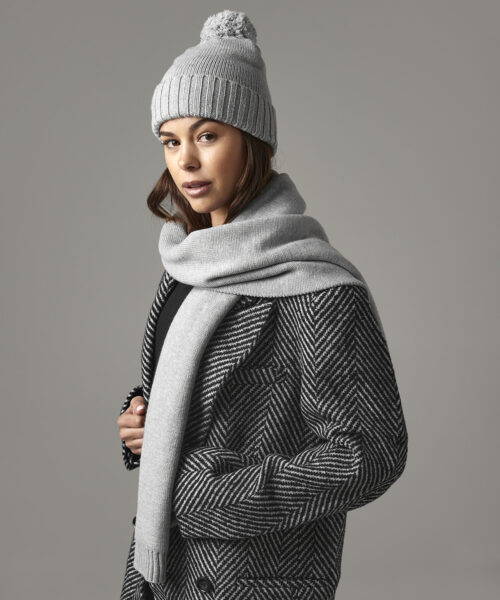 Knitted Scarf And Beanie Gift Set