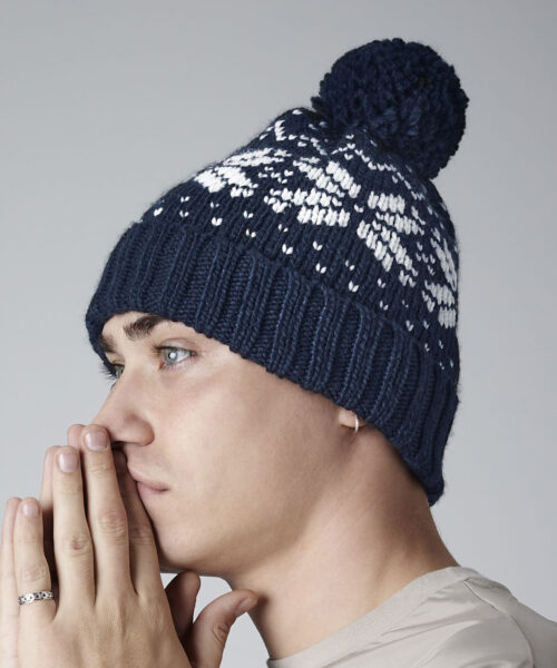 Fair Isle Snowstar® Beanie