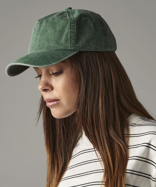 Relaxed 5-Panel Vintage Cap