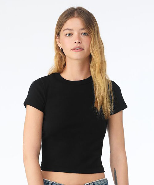 Women’S Micro Rib Baby T-Shirt