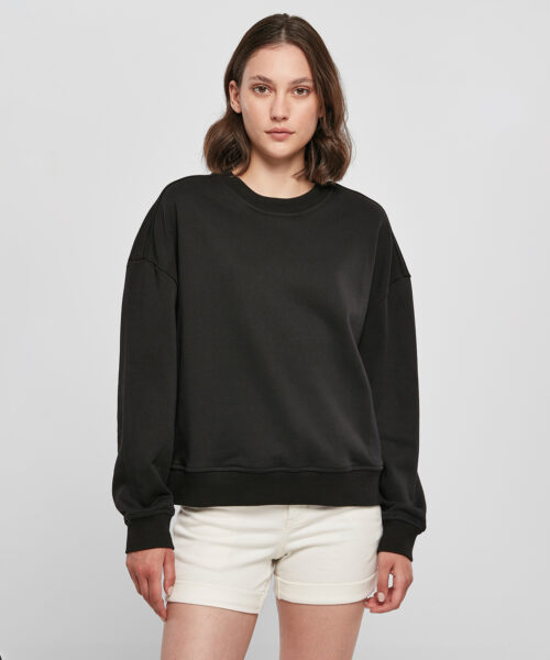 Women’S Oversized Crew Neck Sweatshirt
