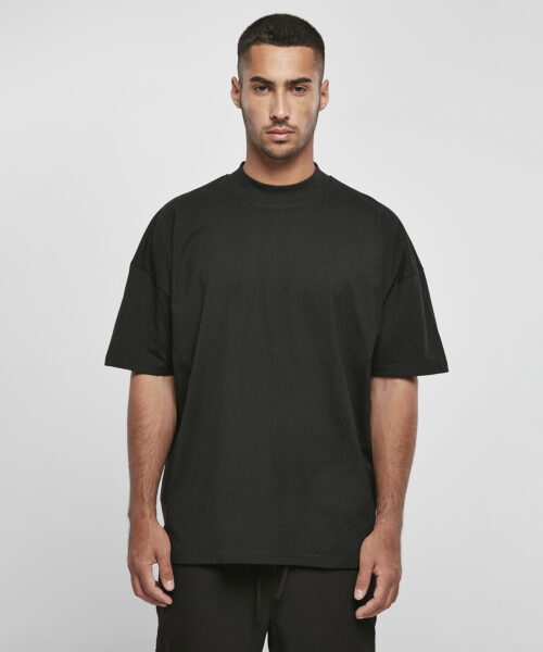 Oversized Mock Neck Tee