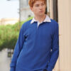 Long Sleeve Plain Rugby Shirt