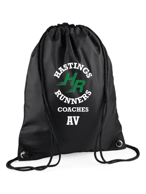 Hastings Runners Coaches Black Shoe Bag