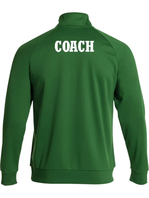 Hastings Runners Coaches Green Midlayer Rear