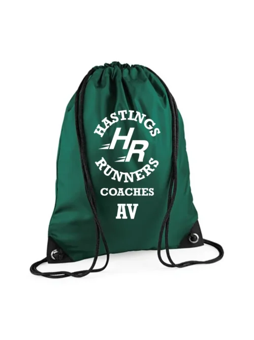 Hastings Runners Coaches Green Shoe Bag
