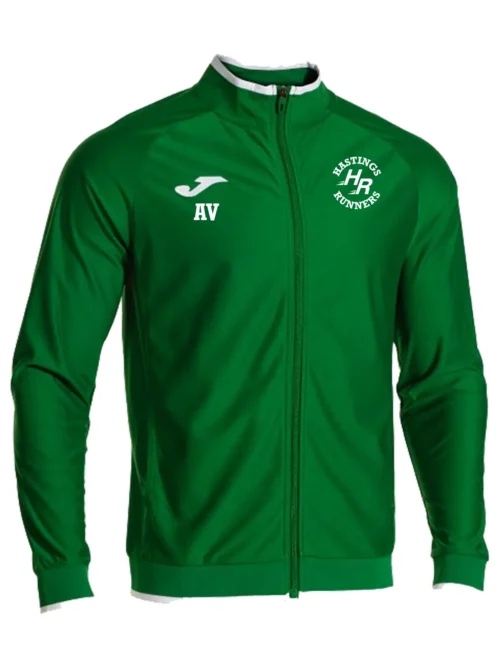 Hastings Runners Green Premium Jacket Initials