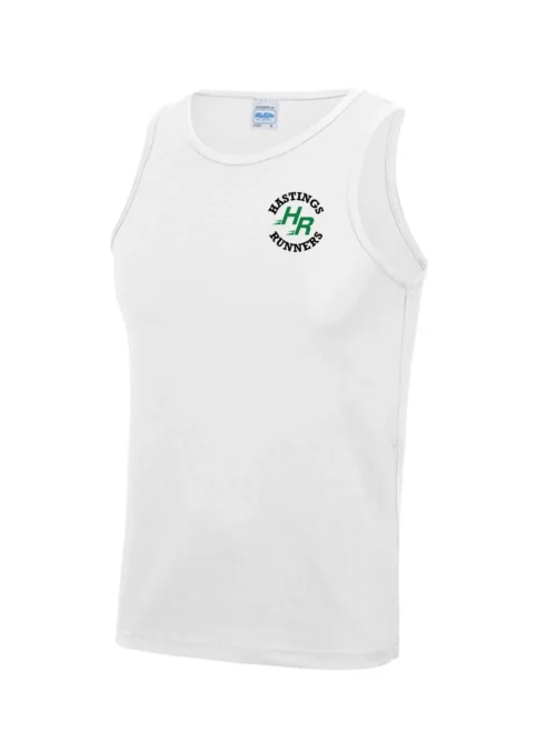 Hastings Runners White Running Vest