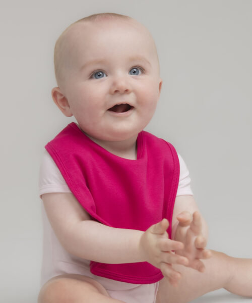 Plain And Contrast Bib