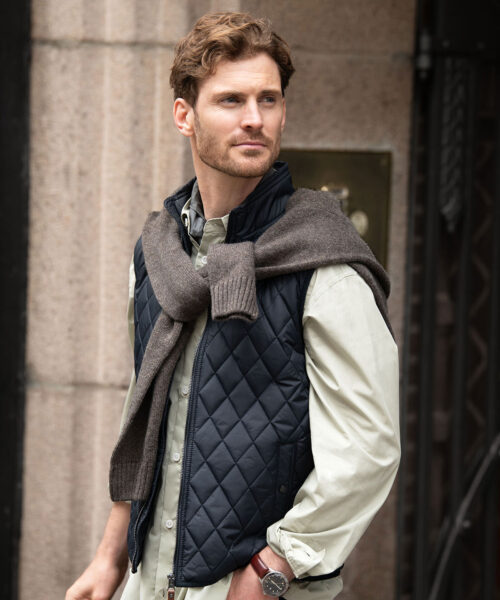 Camden – Diamond Quilted Gilet
