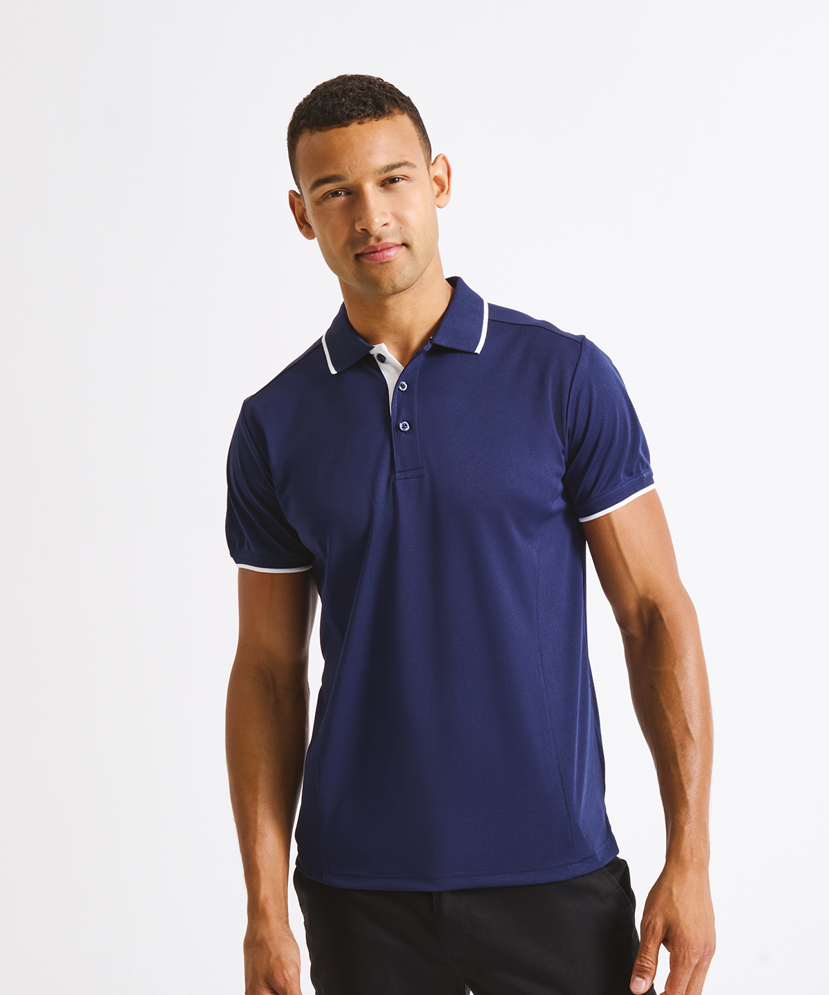 Contrast Coolchecker® Polo