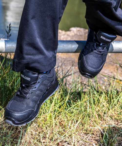 All-Black Safety Trainer