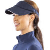 Herringbone Sun Visor With Sandwich Peak