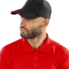 Brushed Coton Printers/Embroiderers Cap With Sandwich Peak