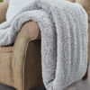 The Ribbon Teddy Bear Fabric Throw