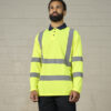 High Visibility Long Sleeve Polo