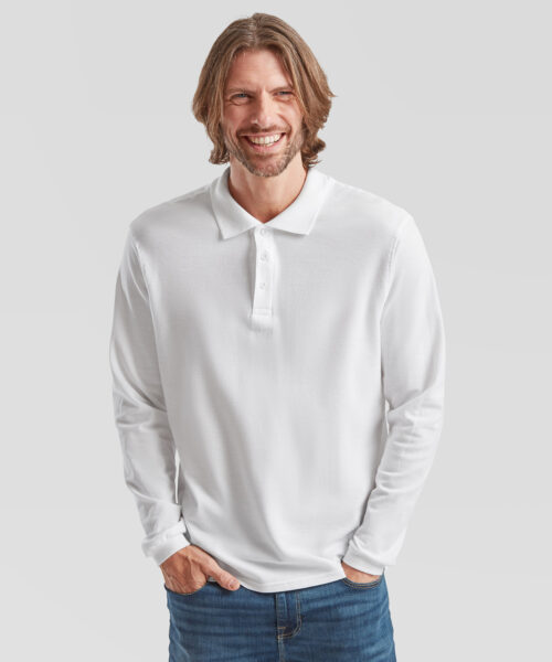 Premium Long Sleeve Polo