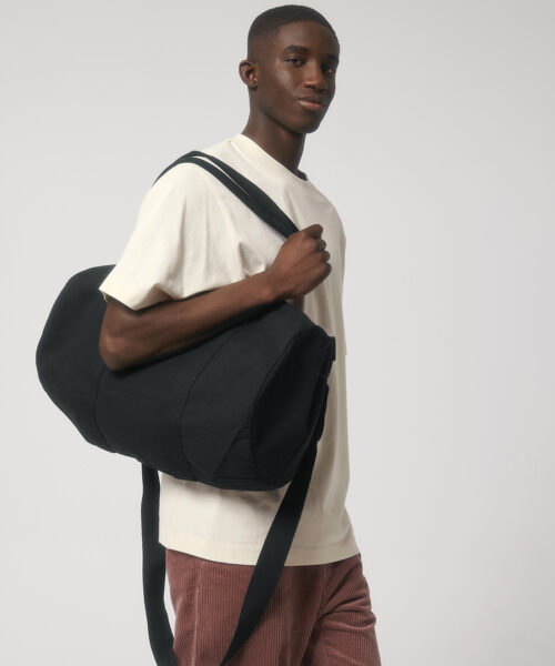 Duffle Bag With Canvas Fabric