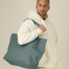 Embroidered Pet Portriat Shopping Bag