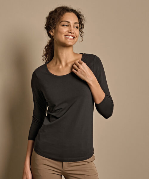 Women’S Stretch 3/4-Sleeve Tee