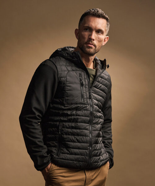 Hooded Crossover Jacket