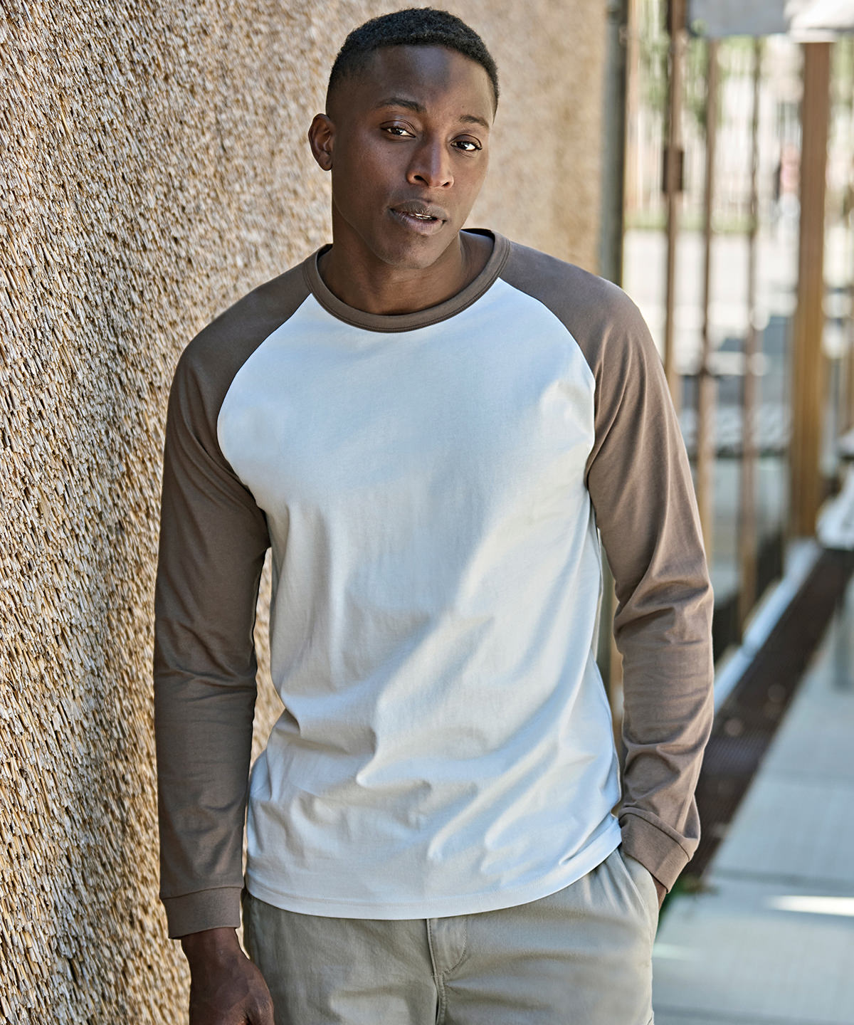Unlabeled Baseball Tee
