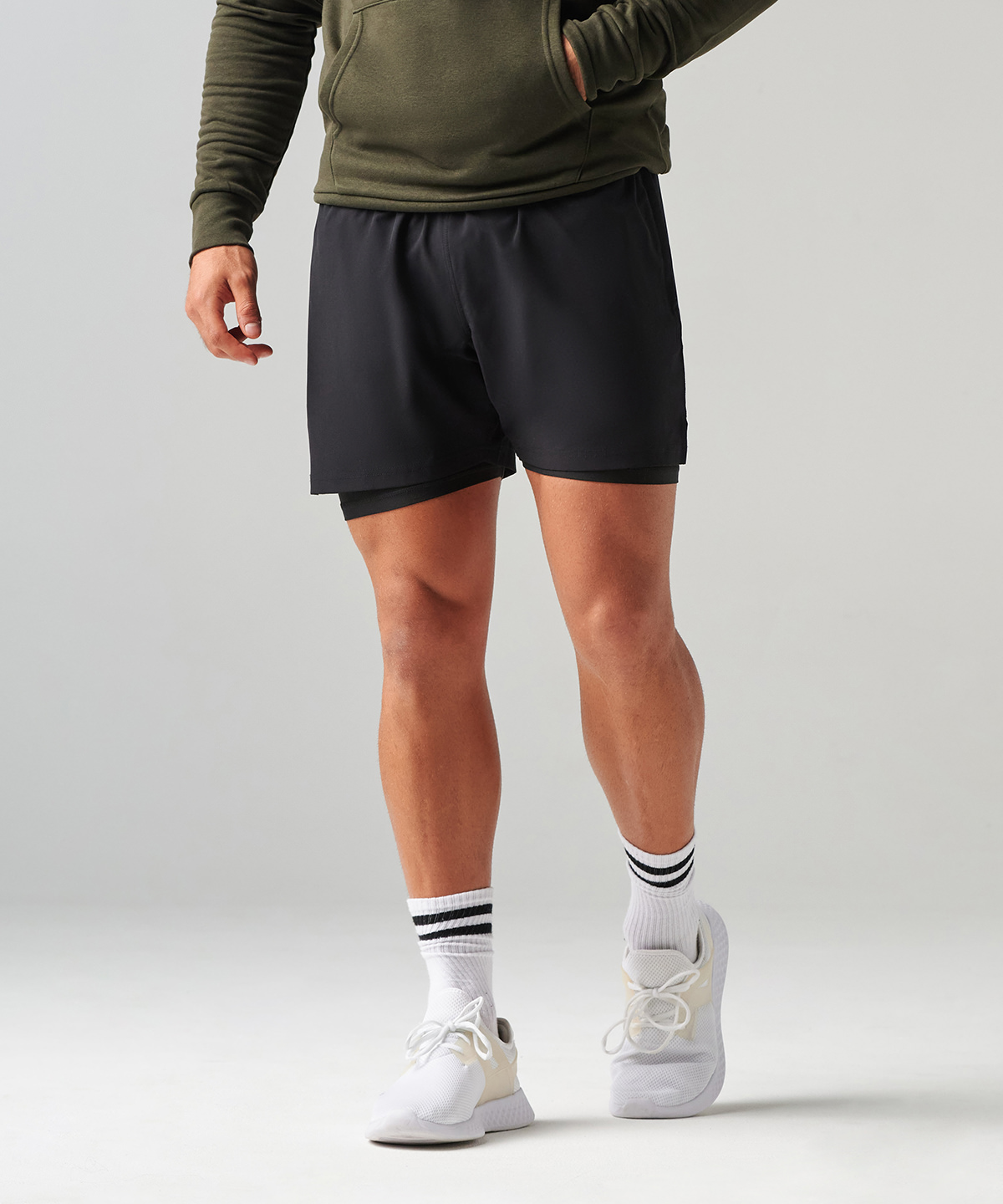 Double-Layer Sports Shorts