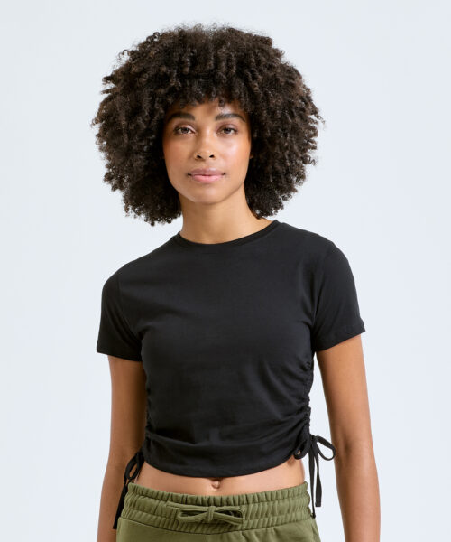 Women’S Tridri® Ruched Crop Top