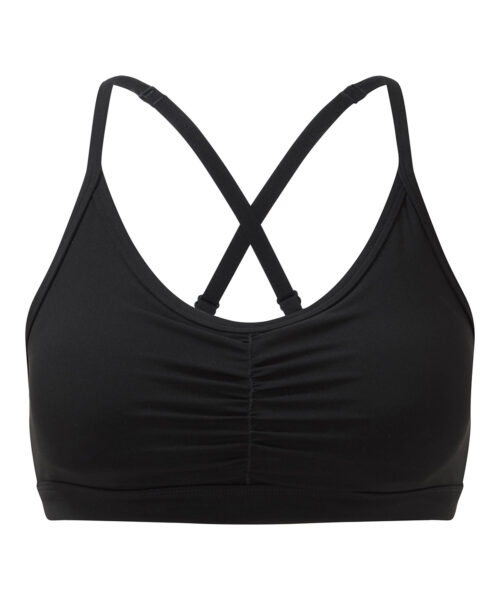 Women'S Tridri® Ruched Sports Bra (Medium Impact)