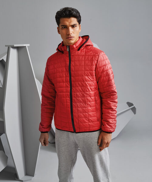 Honeycomb Hooded Jacket