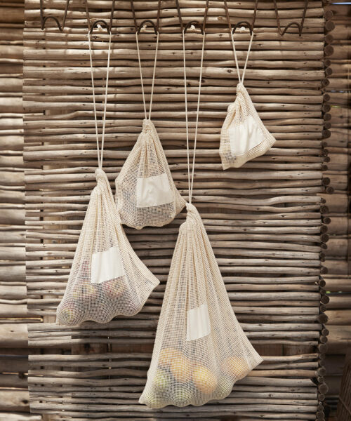 Organic Cotton Mesh Sacks
