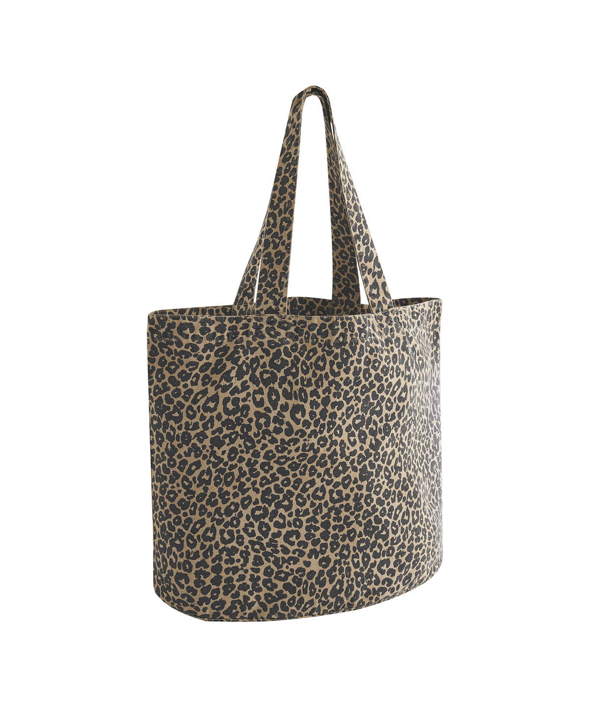 Leopard Print Canvas Shopper - Image 2
