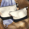 Dipped Base Canvas Accessory Bag