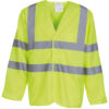 Hi-Vis Long Sleeve Waistcoat