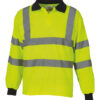 Hi-Vis Long Sleeve Polo