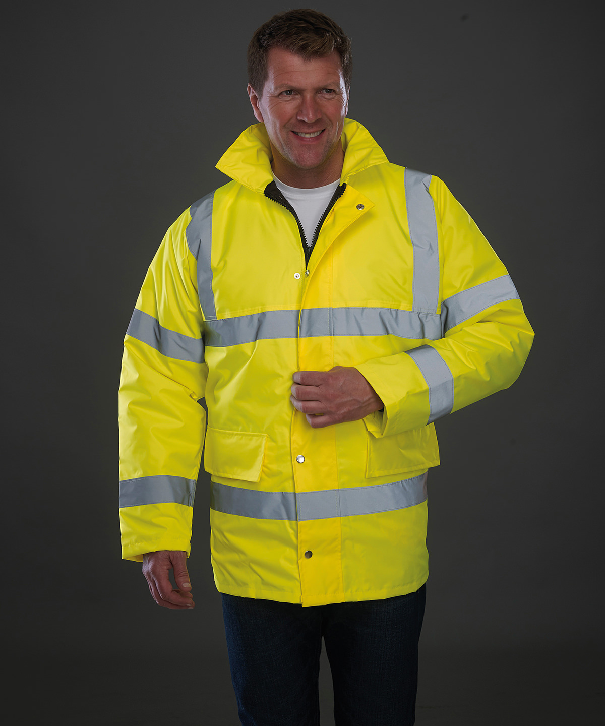 Hi-Vis Classic Motorway Jacket