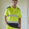 Hi-Vis Two-Tone Polo Shirt