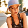 Chambray-Suede Snapback